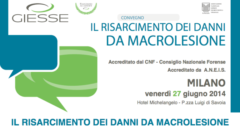 Il risarcimento dei danni da macrolesione